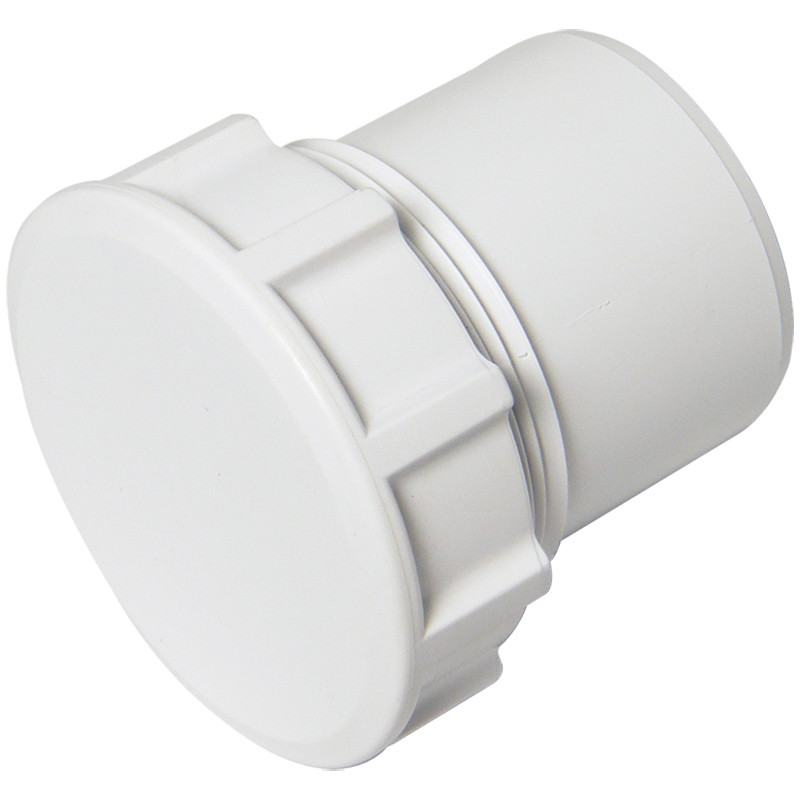 50mm Solvent  Access Plug White