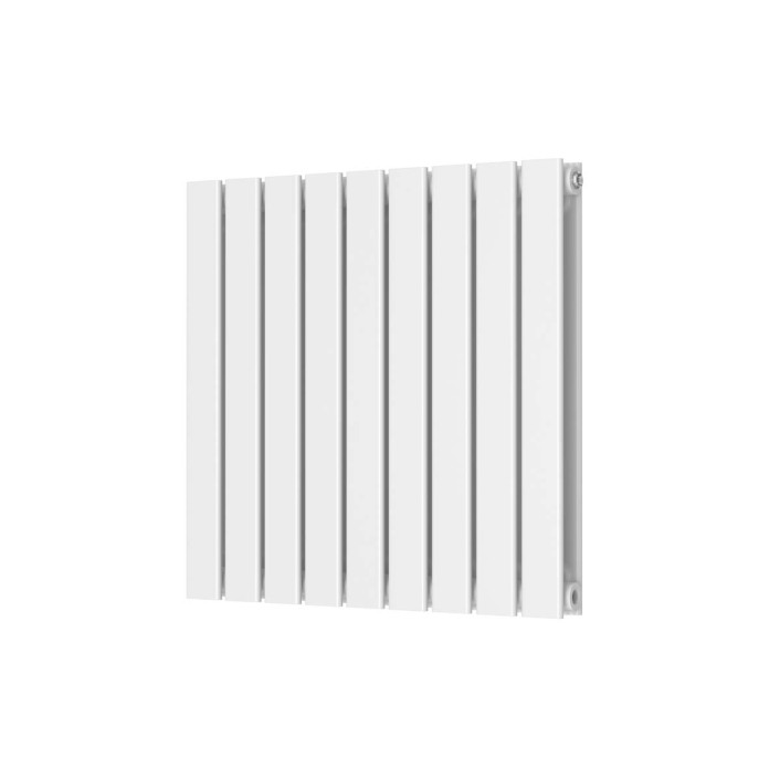 Scudo Bravo Designer Radiator, Double Panel, 600 x 614mm — White