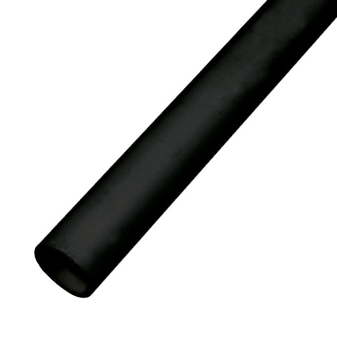 Floplast 40mm Push-Fit Waste Pipe Black 3 Metre (WP02B)