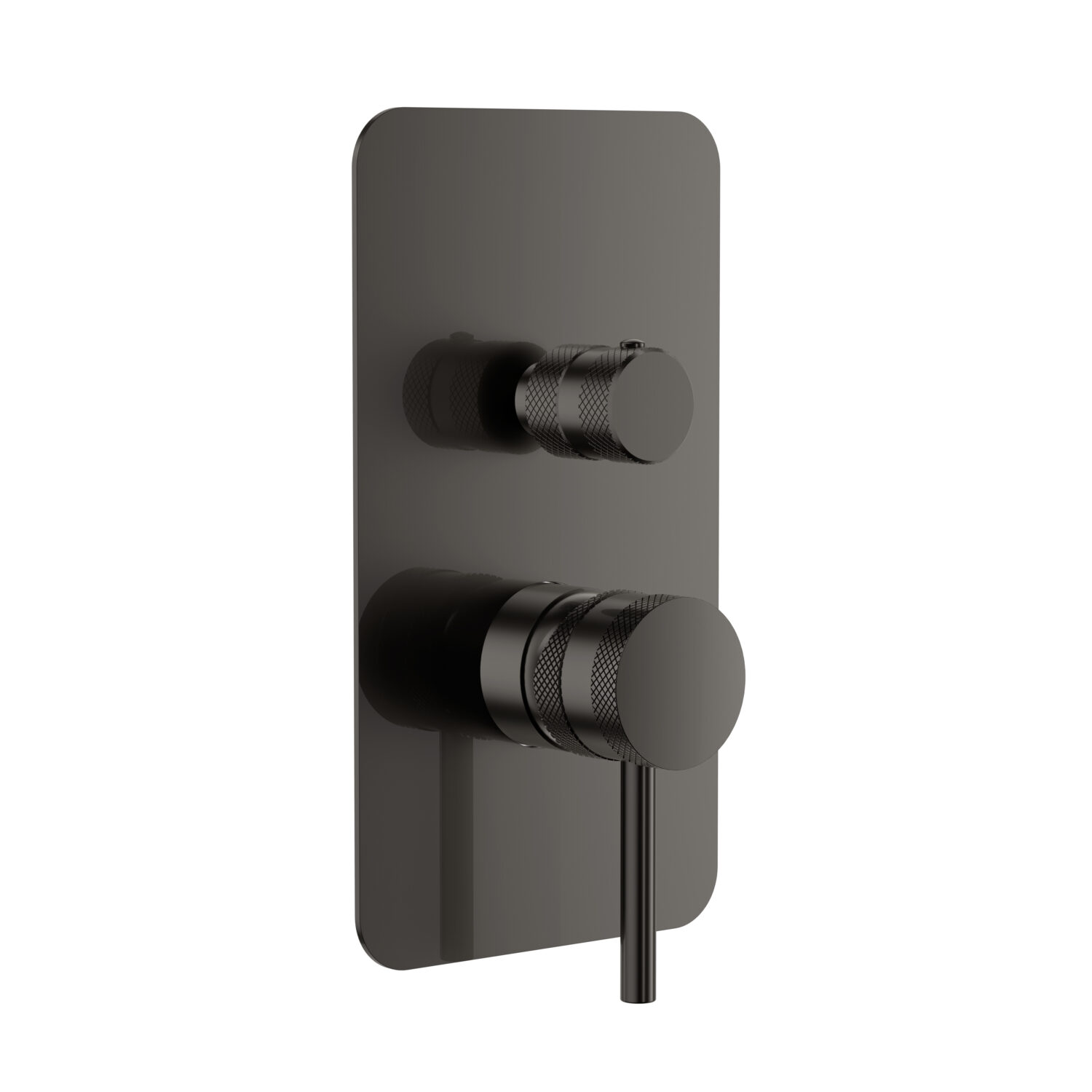 Core Concealed Manual Dual Outlet Gunmetal