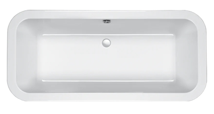 Carron Halcyon Square 1750 x 800 Carronite Inset Bath