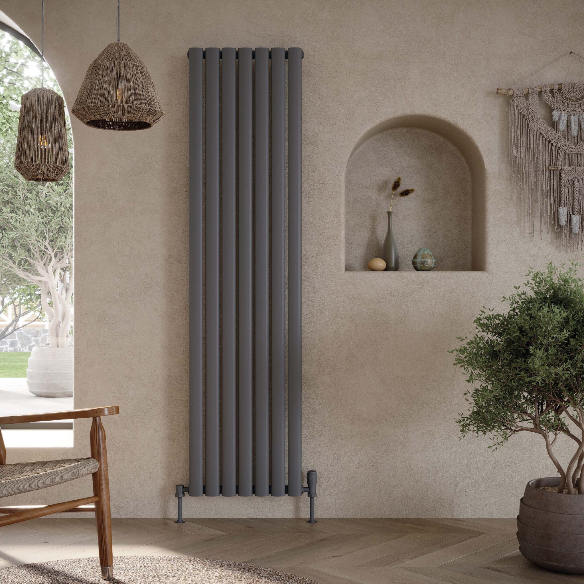 Apex Double Designer Radiator – 413 X 1800