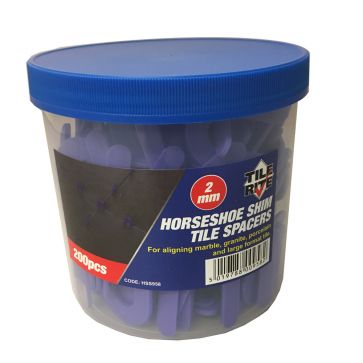 2mm (5/65") Horsehoe Shim 200pcs