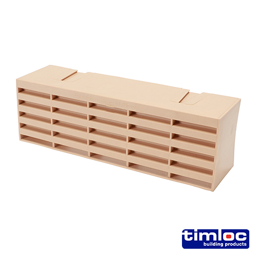 Plastic Airbrick Buff 215 x 69 x 60