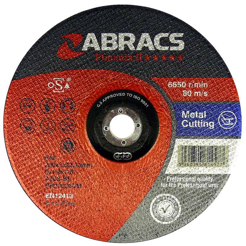 Phoenix 300mm x 3.5mm x 22mm Flat Metal Disc
