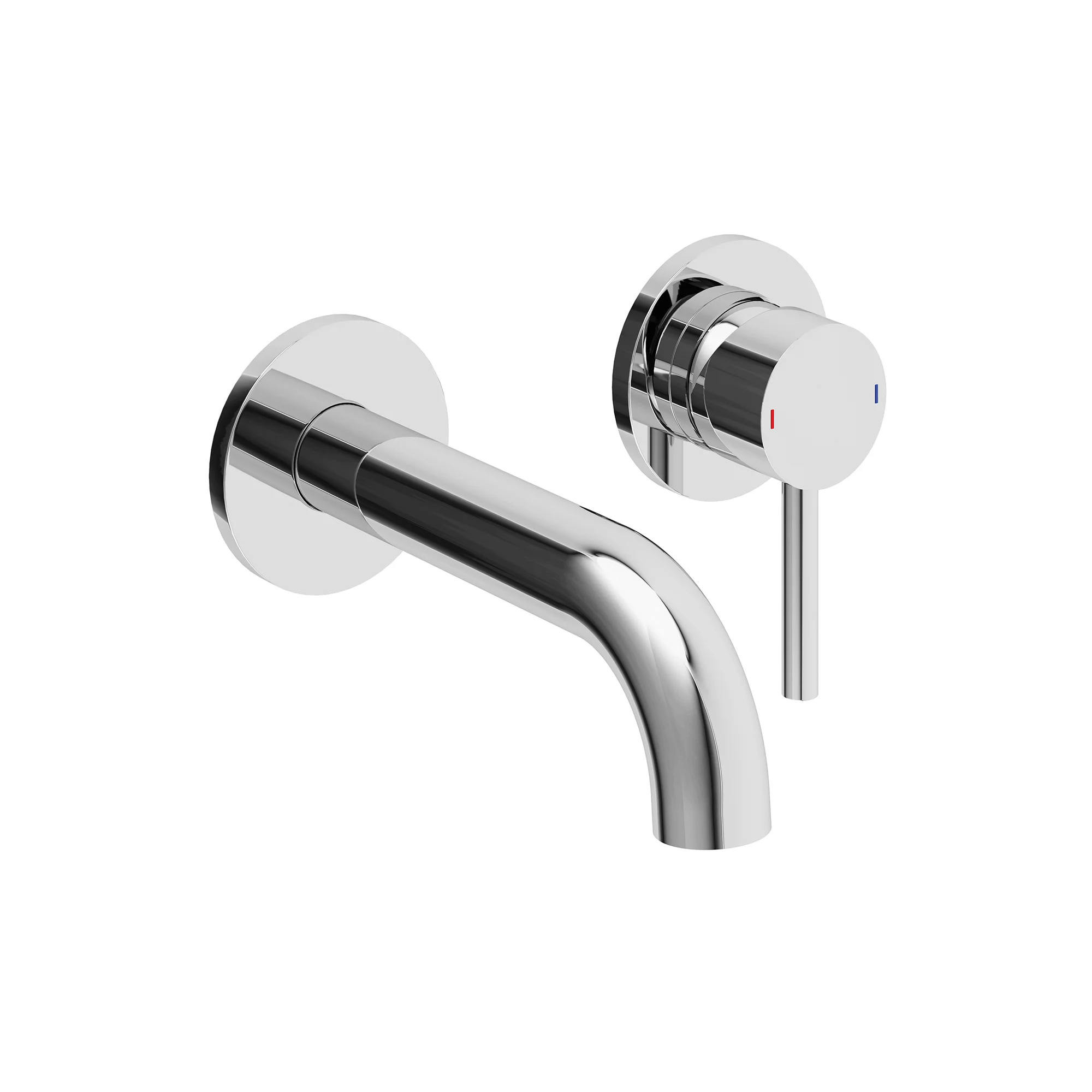Atlas Wall Mounted Mixer Chrome
