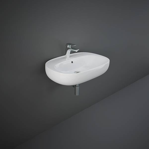 RAK-Illusion Wall Hung Wash Basin 65cm 1TH