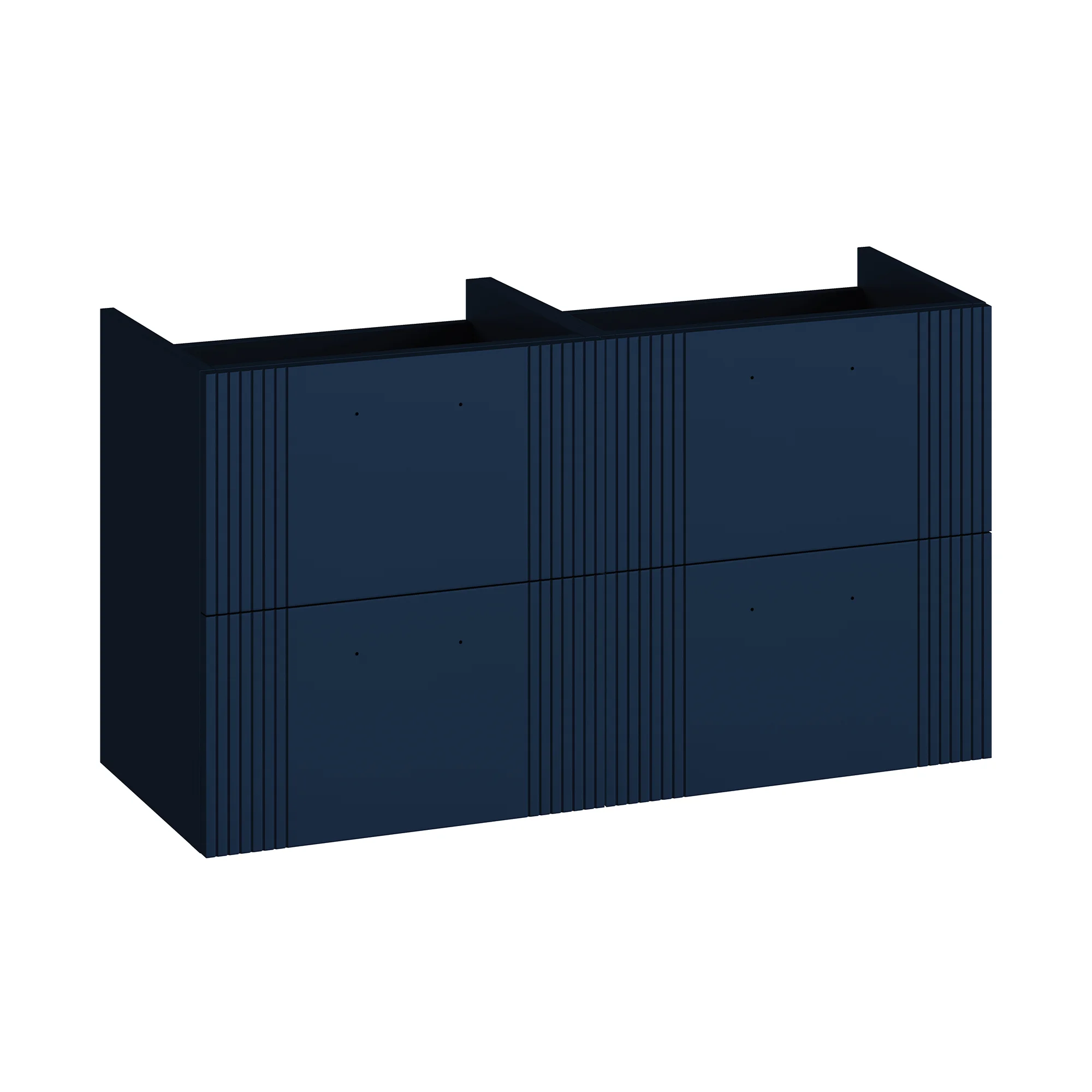 Fabrica 100cm Wall Hung Unit - Midnight Blue