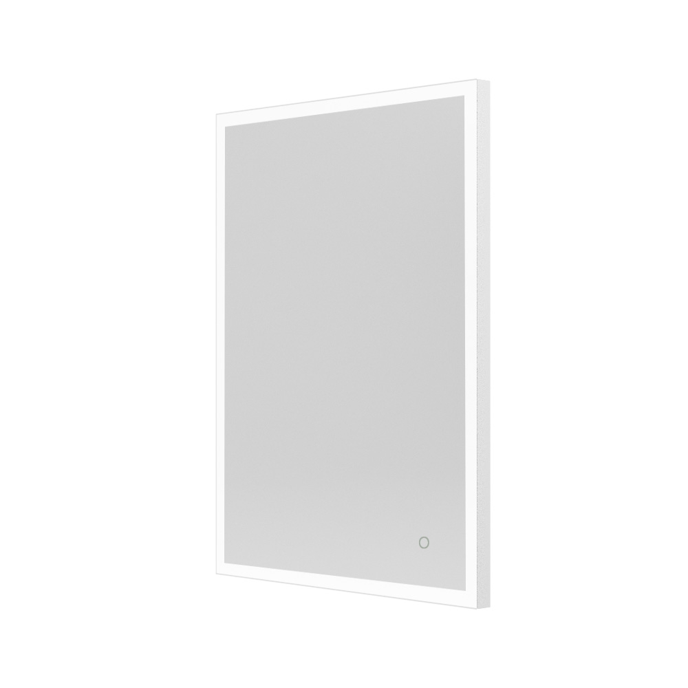 Tate Light Rectangular Mirror 100 White - 100x70cm