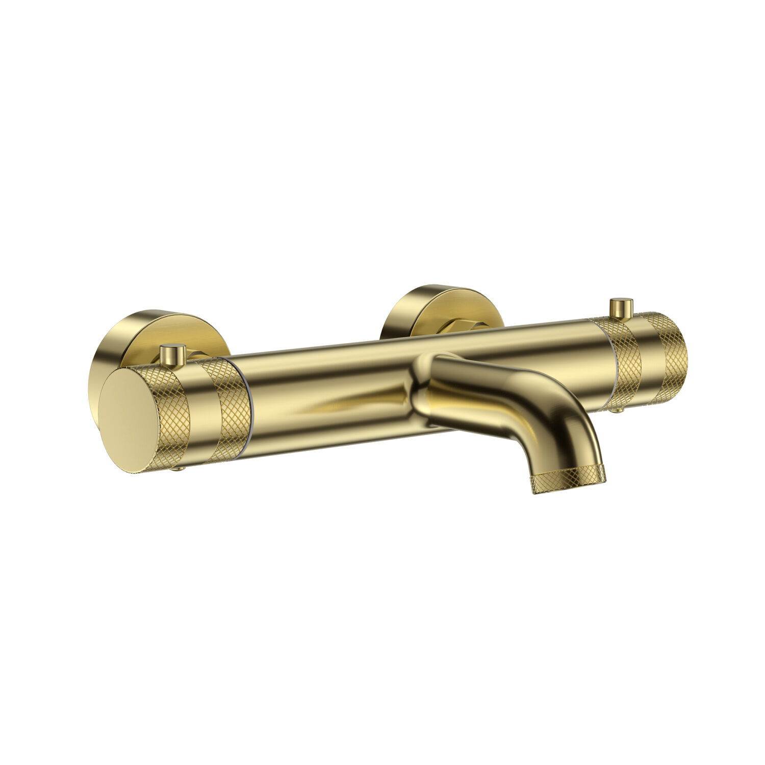 Wall Mounted Bath Filler Brushed brass