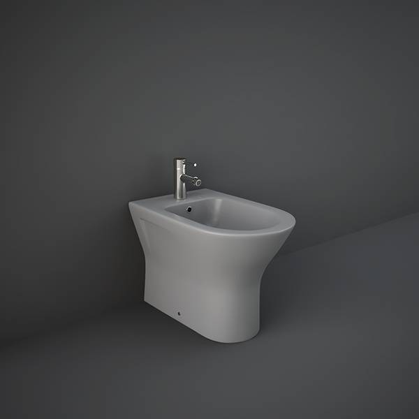 RAK Feeling Back to Wall Bidet in Matt Grey