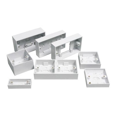 Pattress Box for 2 Gang Architrave Switch