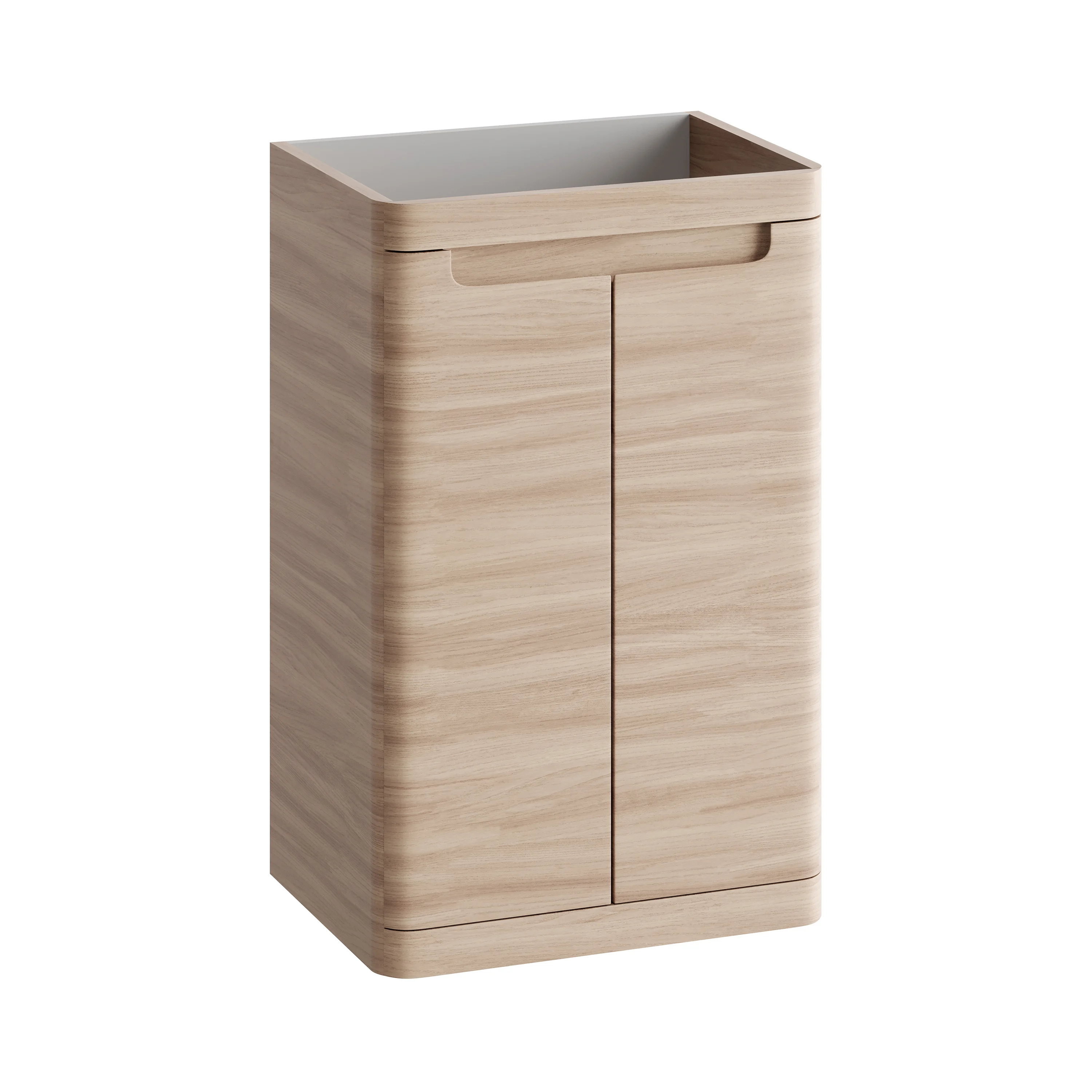 Camber 50cm Compact Bathroom Furniture - Blonde Oak