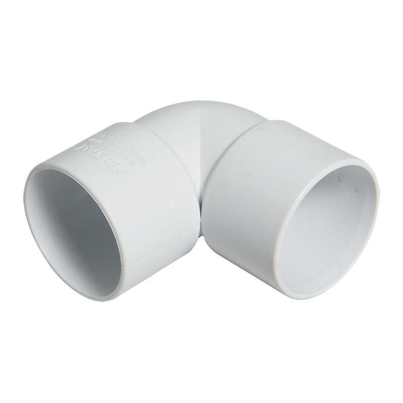 40mm 90� Solvent Bend White