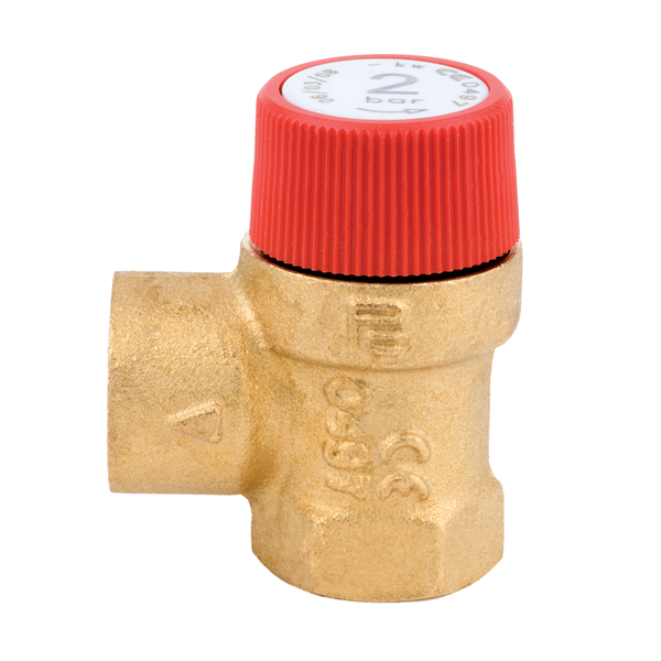 Pressure Relief Valve 6 Bar 1/2" BSP F/F