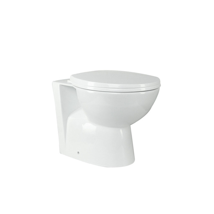 Scudo Complete Rimless Back to Wall WC Toilet Set