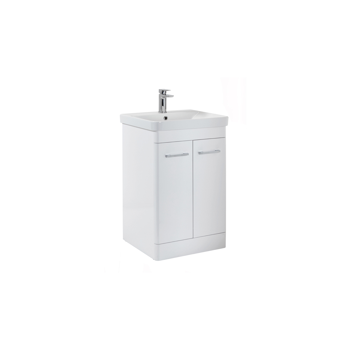 Rossini 600 Vanity Unit And Basin - Gloss White