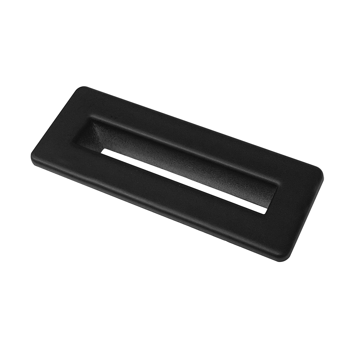 White Rectangle Overflow Insert - Black