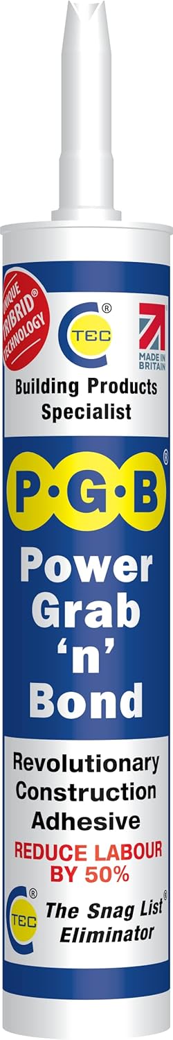 C-Tec Power Grab n Bond Construction Adhesive 290ml