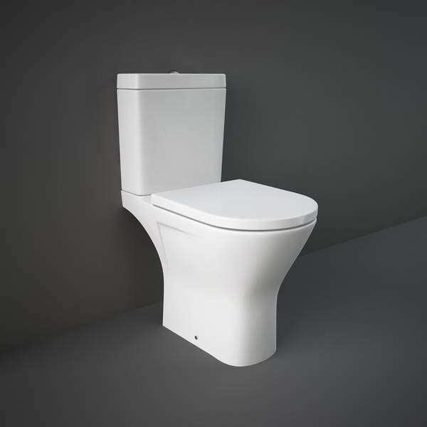 RAK-Resort Maxi Close Coupled Full Access Open Back WC Pan & Cistern For Mini & Maxi Pans