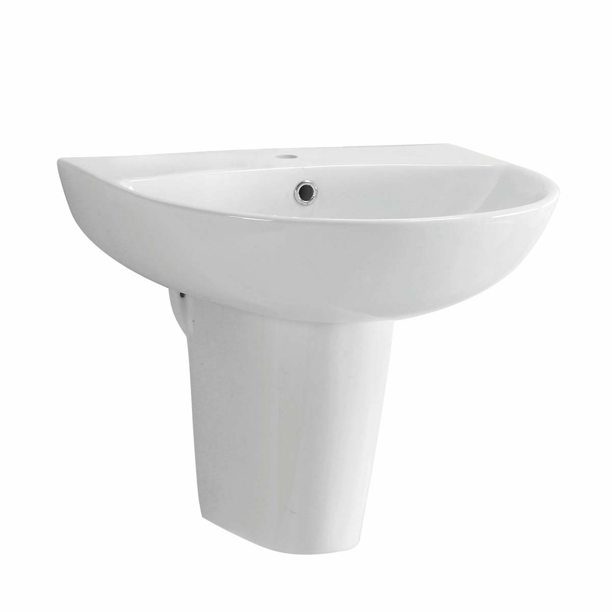 Deia / Belini Basin � 450mm Basin & Semi-Pedestal