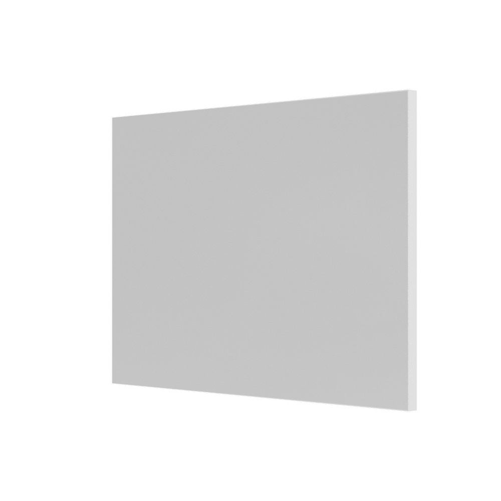 Tate Rectangular Mirror 100 White - 100x70cm