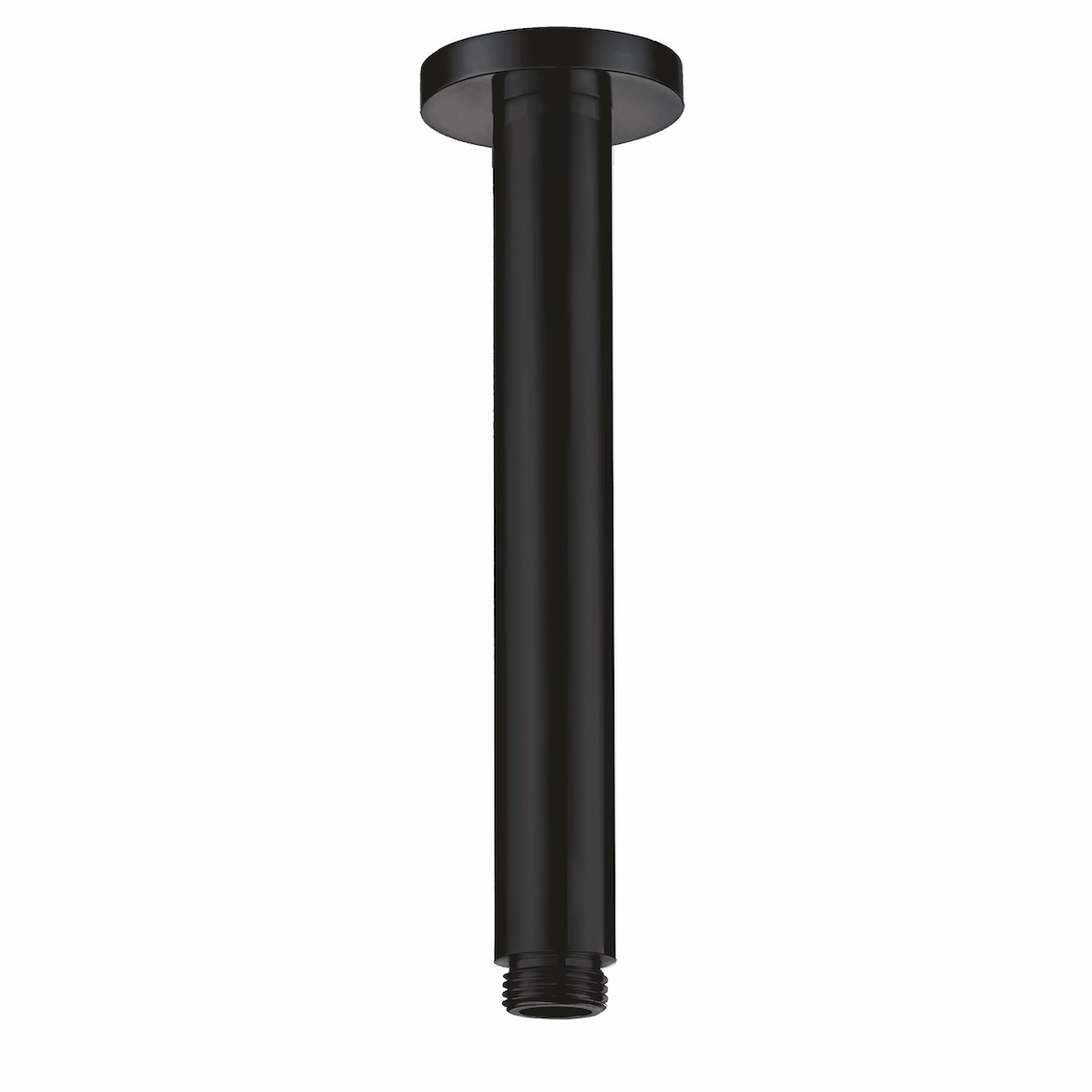 Black Round Shower Ceiling Arm