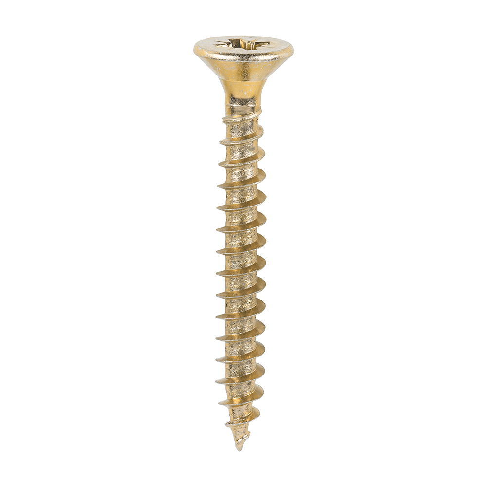 6.0 x 50 Solo Woodscrew PZ3 CSK ZYP
