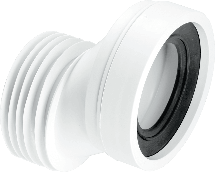 McAlpine 4" Rigid WC Connector 40mm Offset