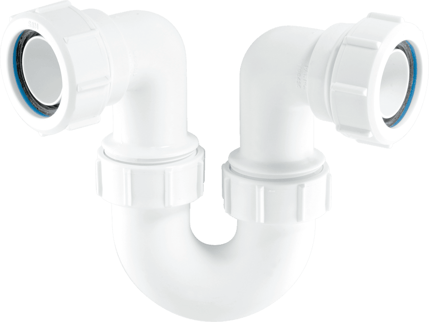 McAlpine 1 1/4" Running P Trap