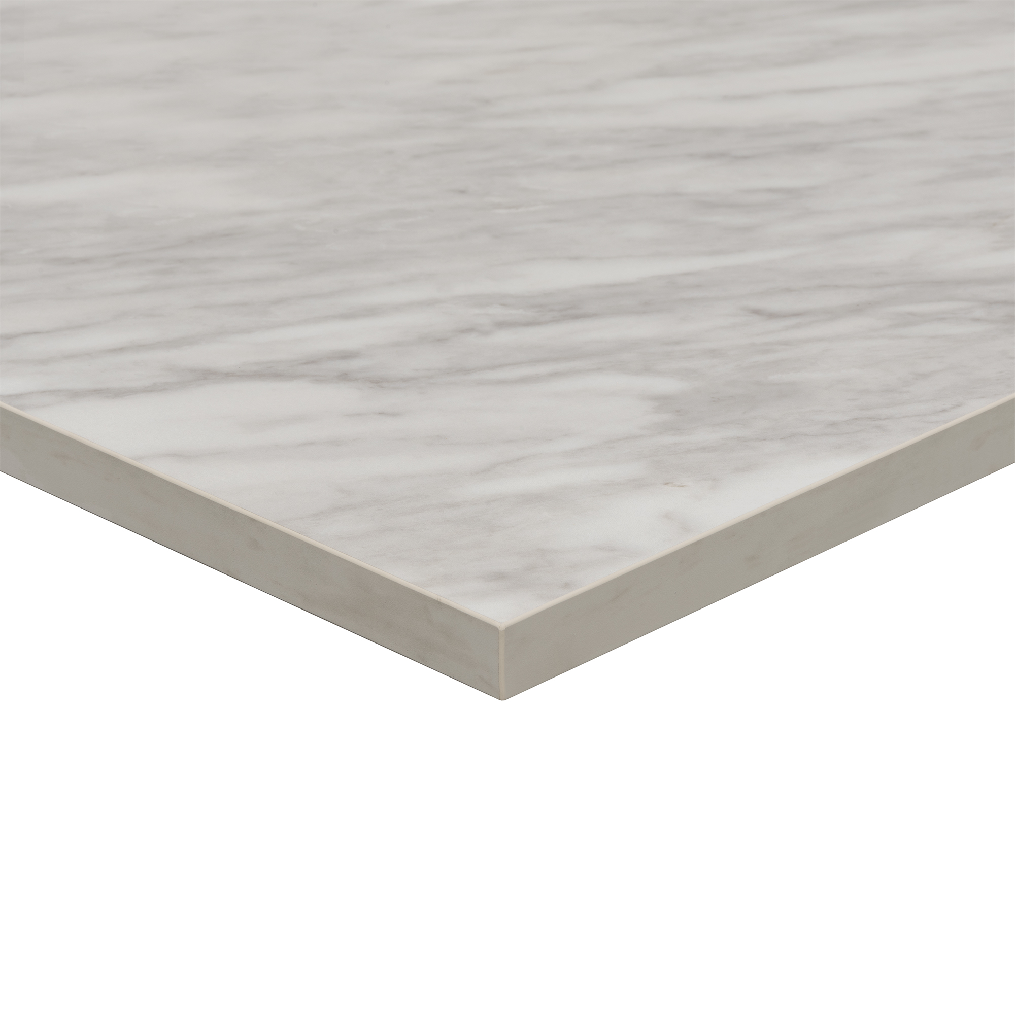Novum 45.5cm x 150cm Rectangular Countertop - Carrera Marble