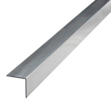 25mm Aluminium Chrome Corner Guard