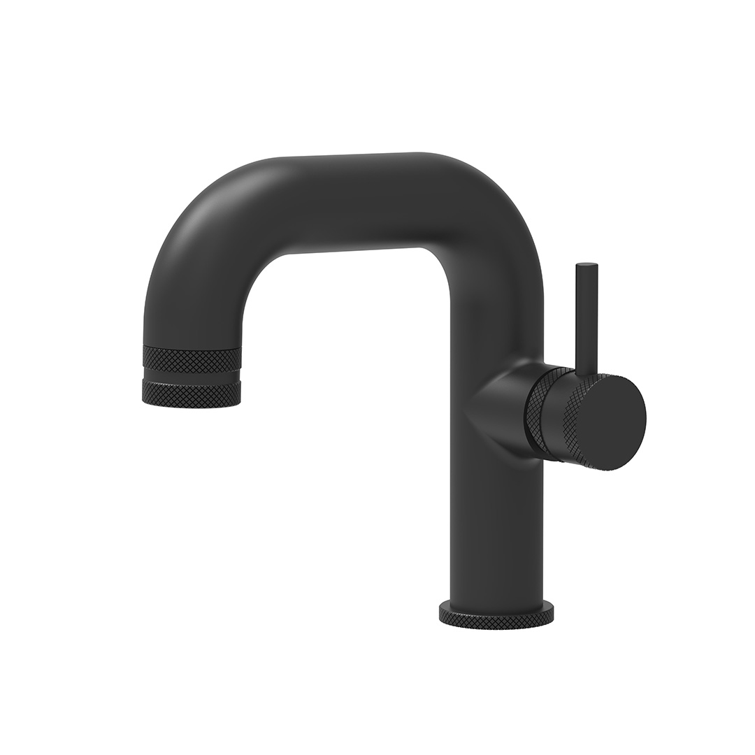 Core Side Lever Basin Mono Black