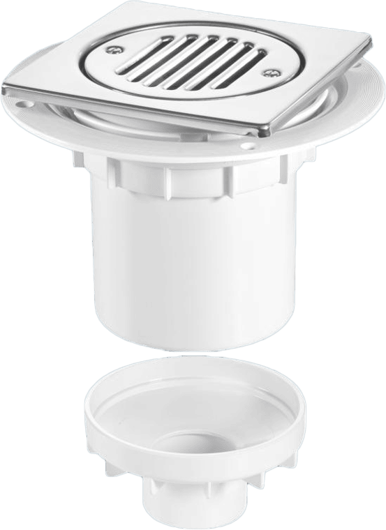 McAlpine 75mm Trapped Gullies Verticle Outlet