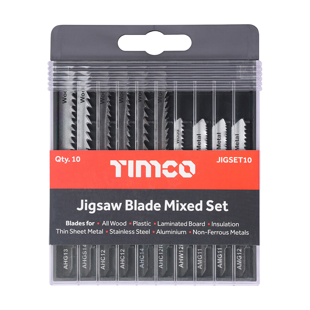 Jigsaw Blade Mixed Set 10pcs