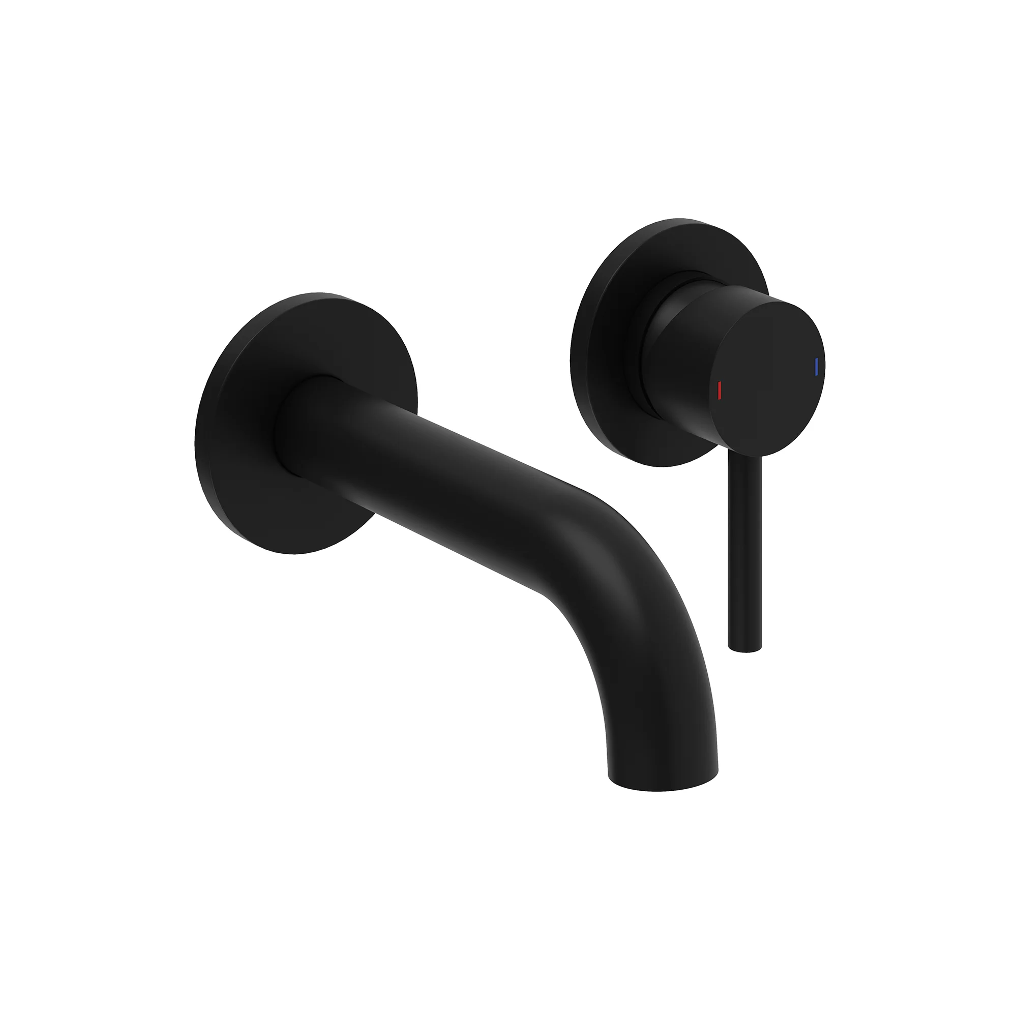 Atlas Wall Mounted Mixer Black