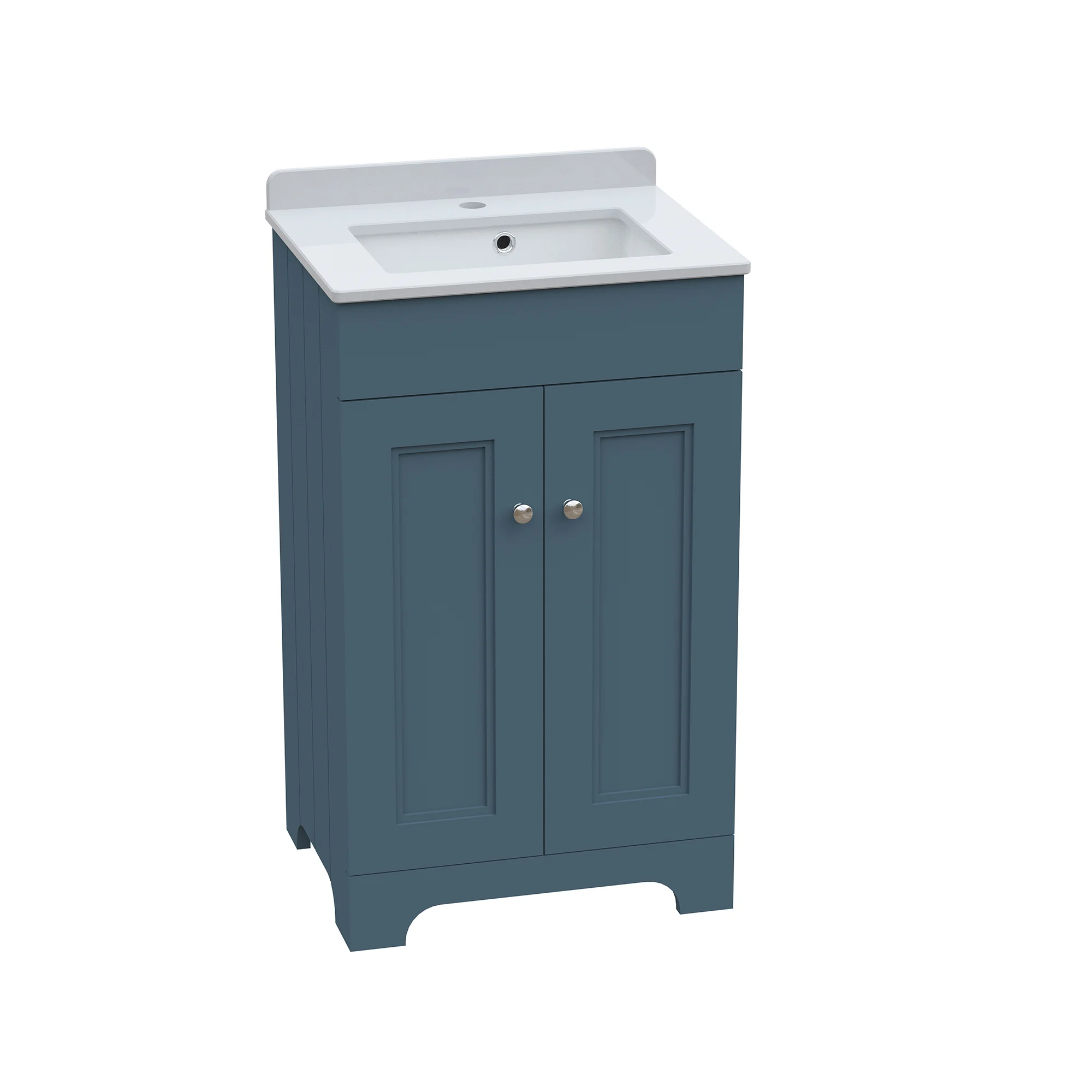 Kingsbury 60cm Bathroom Furniture Unit - Henley Blue