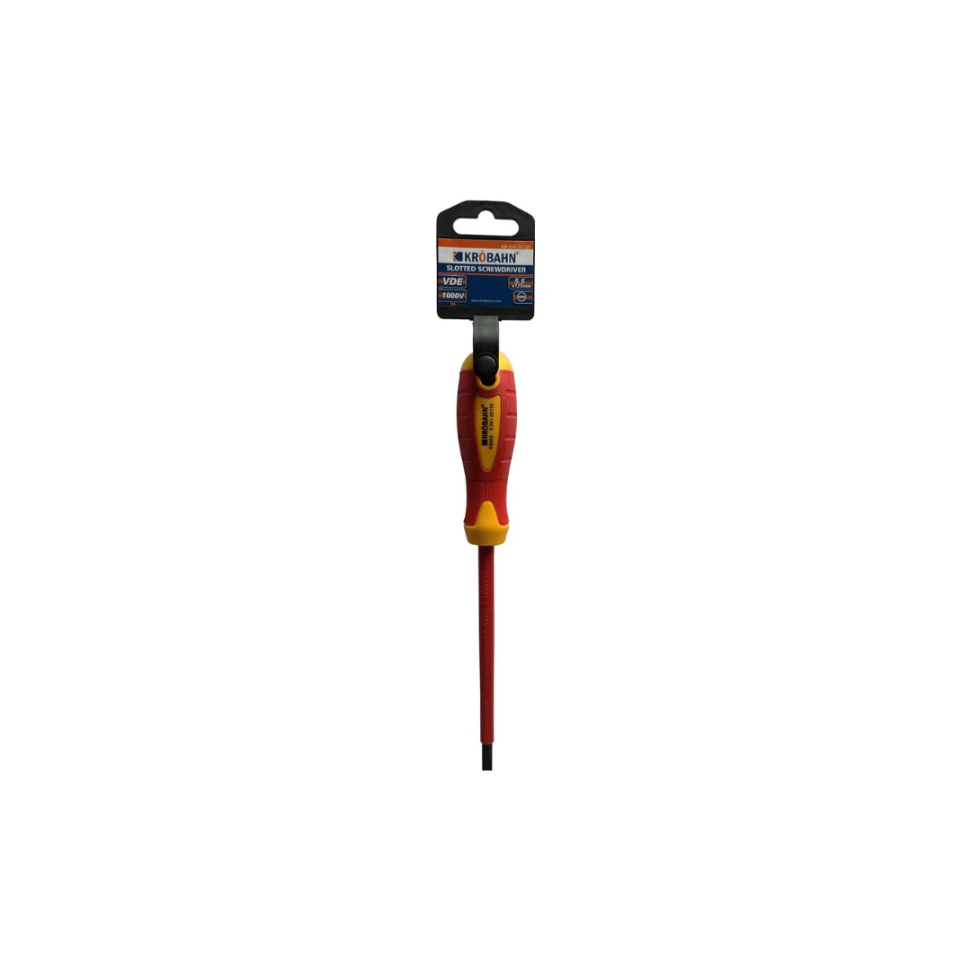 Vde Slotted Screwdriver - 5.5 X 125Mm