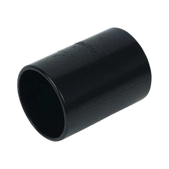 32mm Straight Solvent Coupling Black