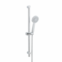 Scudo Middleton Slide Rail Kit, Adjustable Mounting Brackets, Chrome Handset