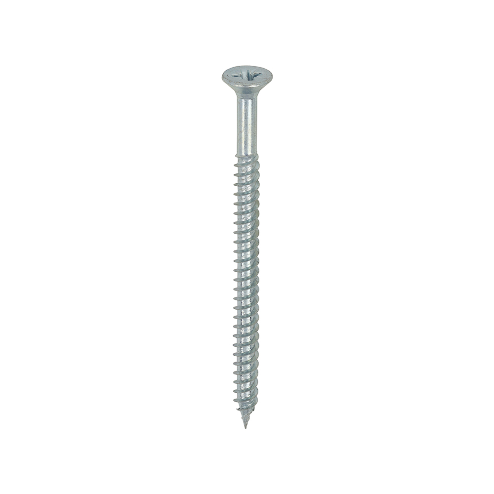 8 x 2 1/2 Twin Woodscrew PZ2 CSK Zinc