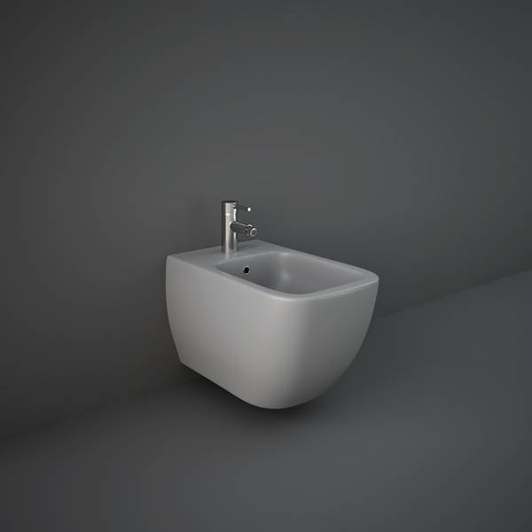 RAK Feeling Wall Hung Bidet Matt Grey