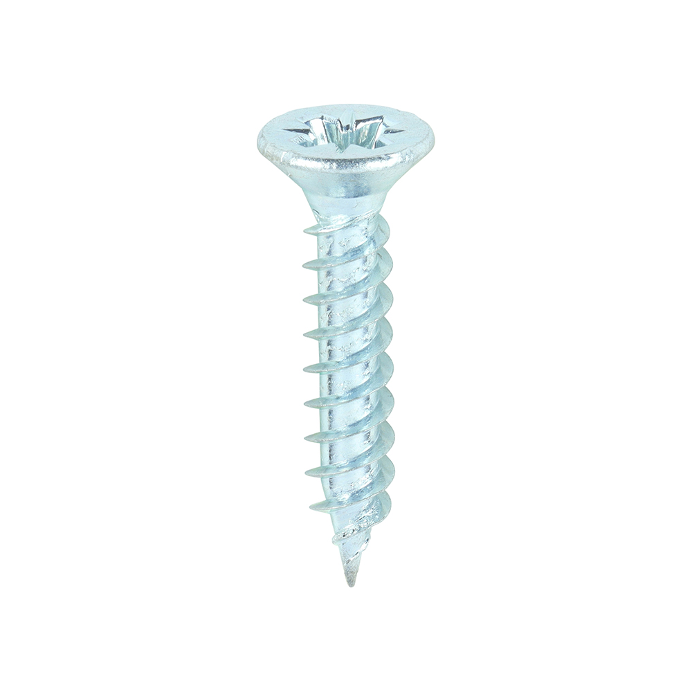 6 x 3/4 Twin Woodscrew PZ2 CSK Zinc