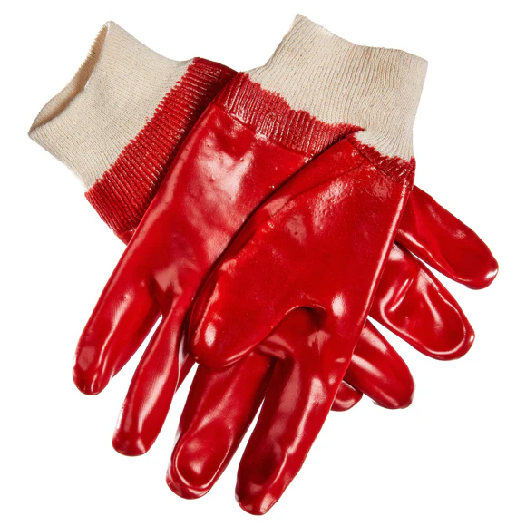 Large (Size 9) Heavy Duty Pvc Gloves