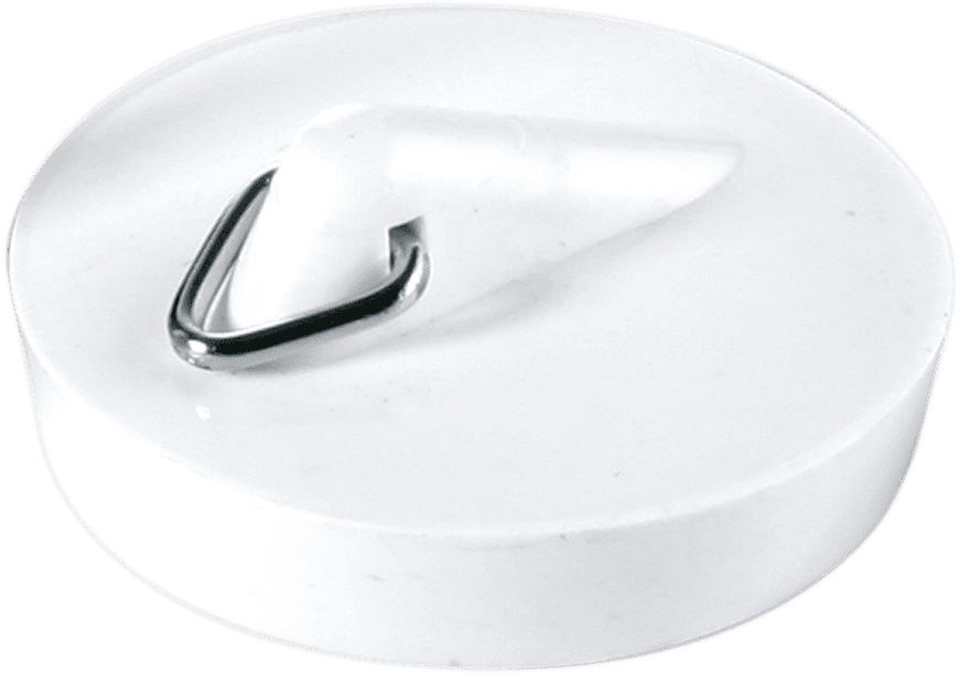 McAlpine 1 3/4" White PVC Plug With Triangle