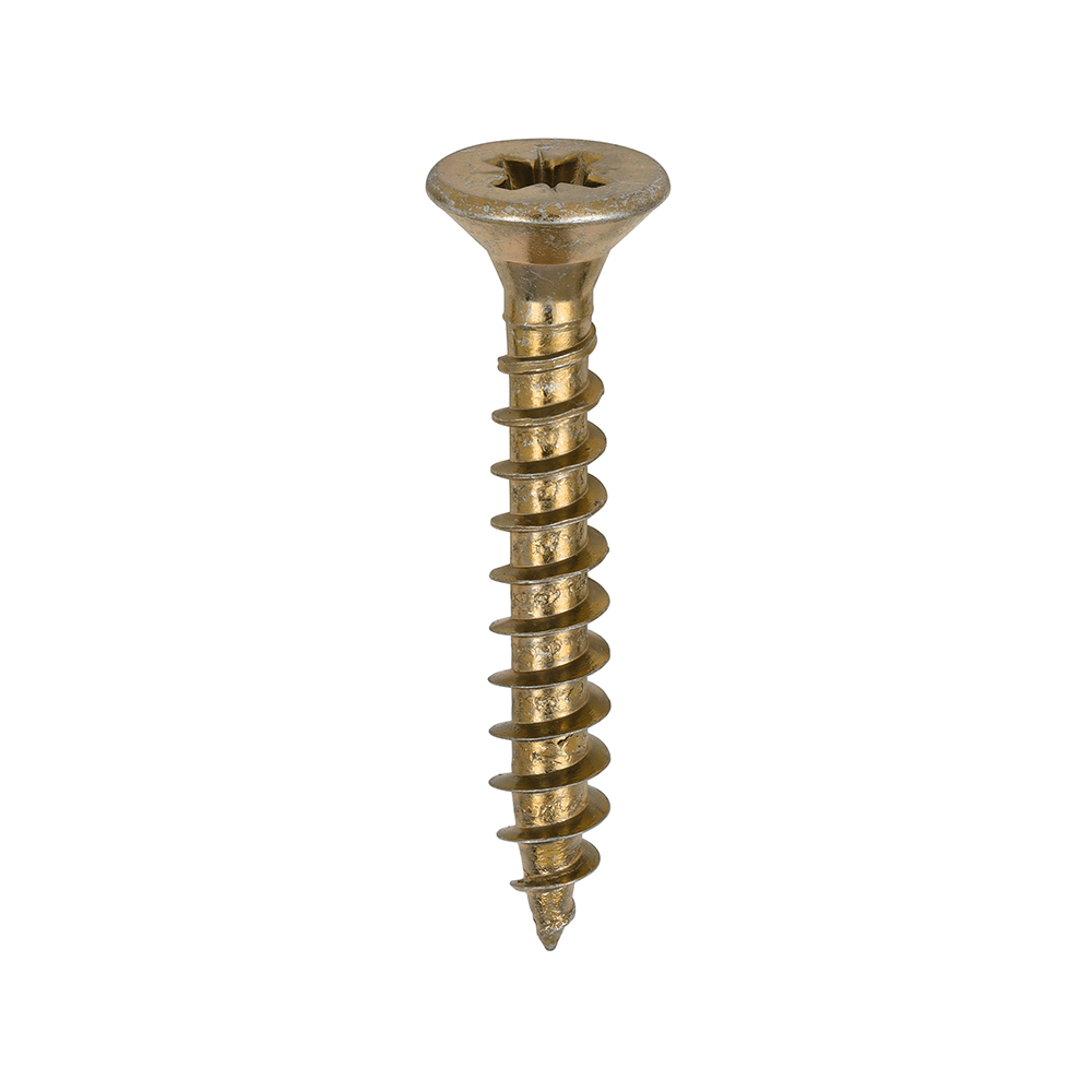 6.0 x 40 Solo Woodscrew PZ3 CSK ZYP