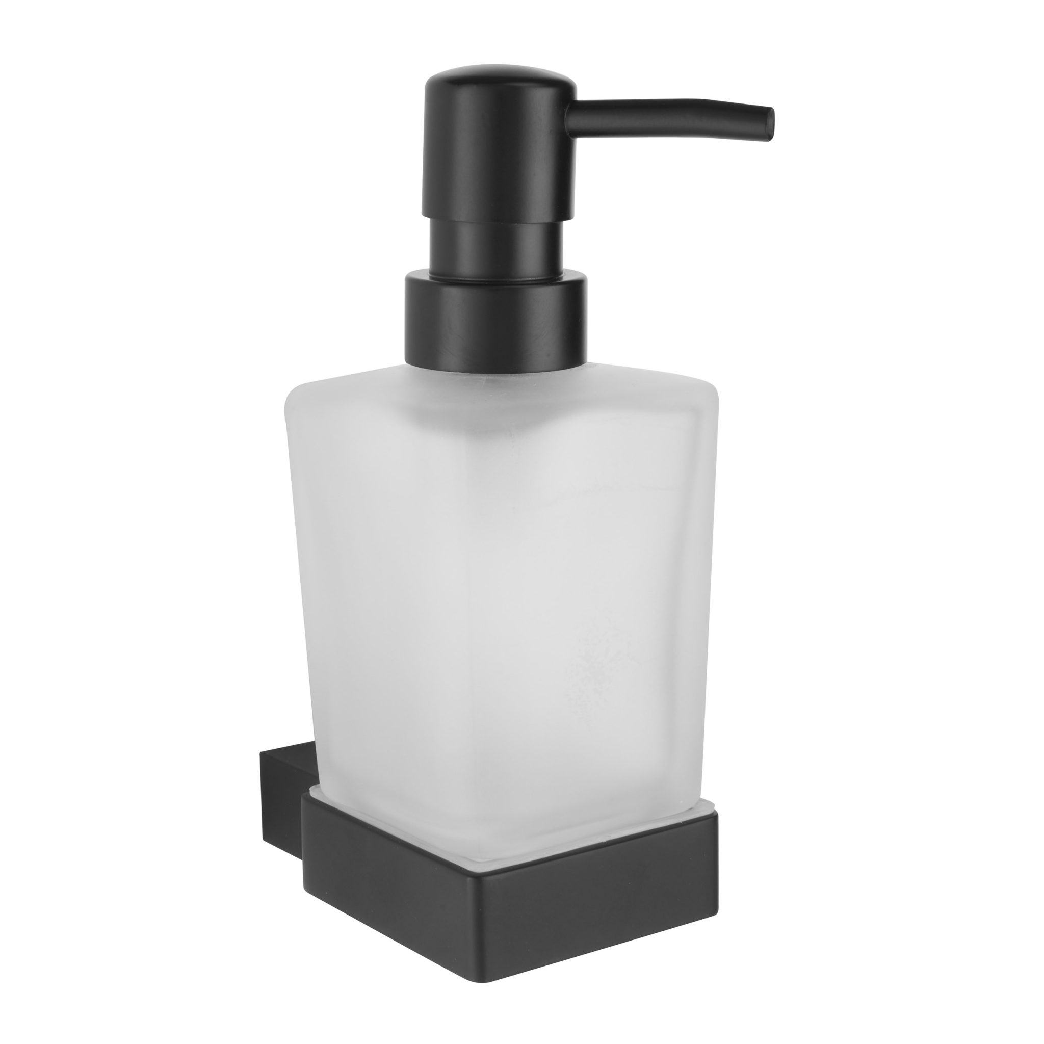 Mono Soap Dispenser Matt Black