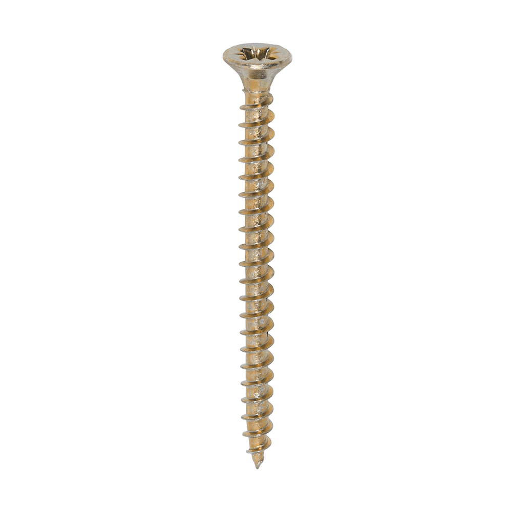 4.0 x 50 Solo Woodscrew PZ2 CSK ZYP