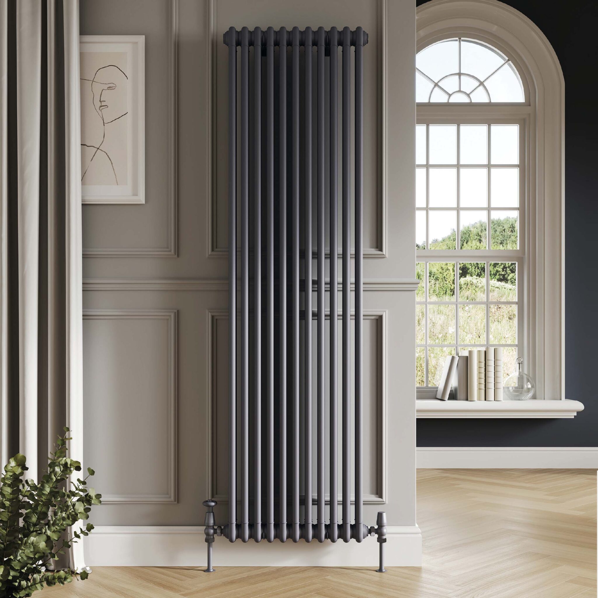 2 Column Vertical Designer Radiator – 1800 X 425