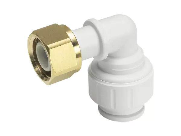 JG Speedfit Bent Tap Connector 15 × 1⁄2″
